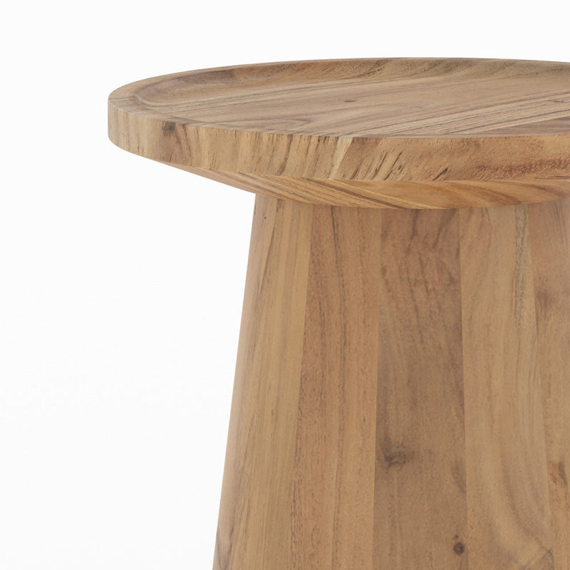 Table d'appoint Capucine en bois massif d'acacia