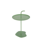 Sivo - Mesa auxiliar de jardín - Metal - Verde