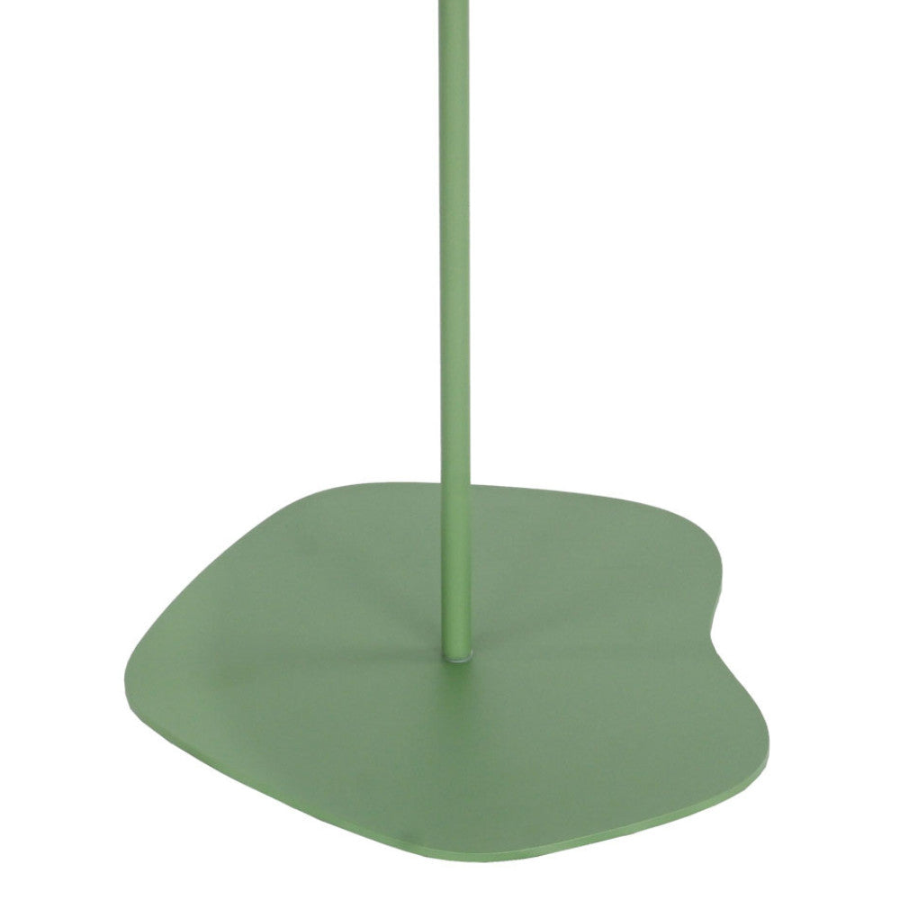 Sivo - Mesa auxiliar de jardín - Metal - Verde