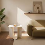 Blum - Table D'appoint - Métal - Beige