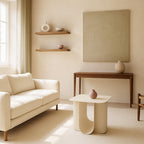 Blum - Table D'appoint - Métal - Beige