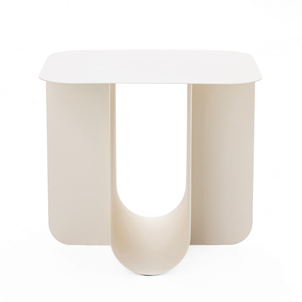 Blum - Table D'appoint - Métal - Beige