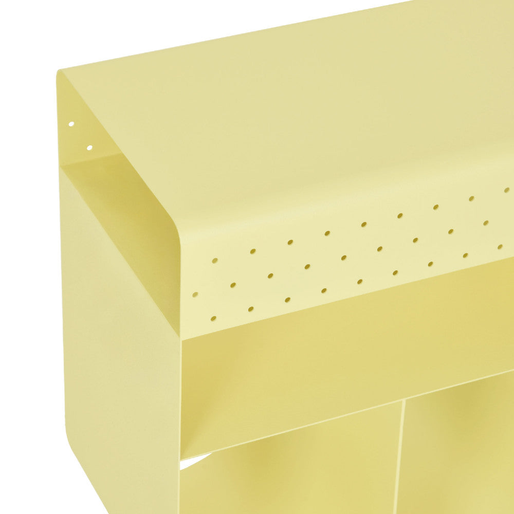 Curl - Side Table - Metal - Yellow