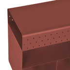 Curl - Side Table - Metal - Bordeaux