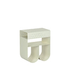 Curl - Side Table - Metal - Beige
