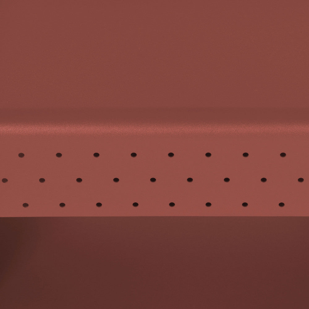 Curl - Side Table - Metal - Bordeaux