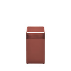 Curl - Side Table - Metal - Bordeaux