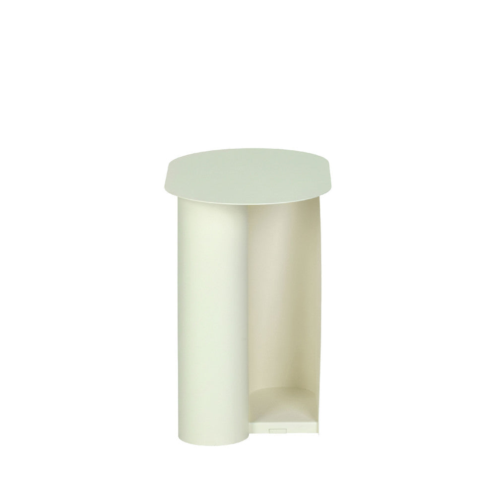 Wave - Side Table - Metal - Beige