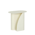 Wave - Side Table - Metal - Beige
