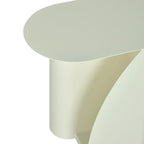 Wave - Side Table - Metal - Beige
