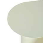 Wave - Side Table - Metal - Beige