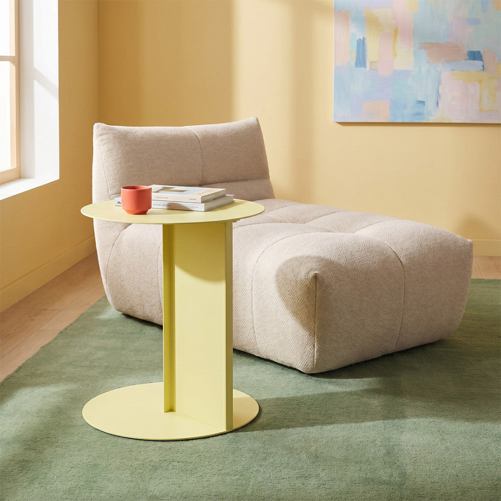 Jimy - Side Table - Metal - Yellow