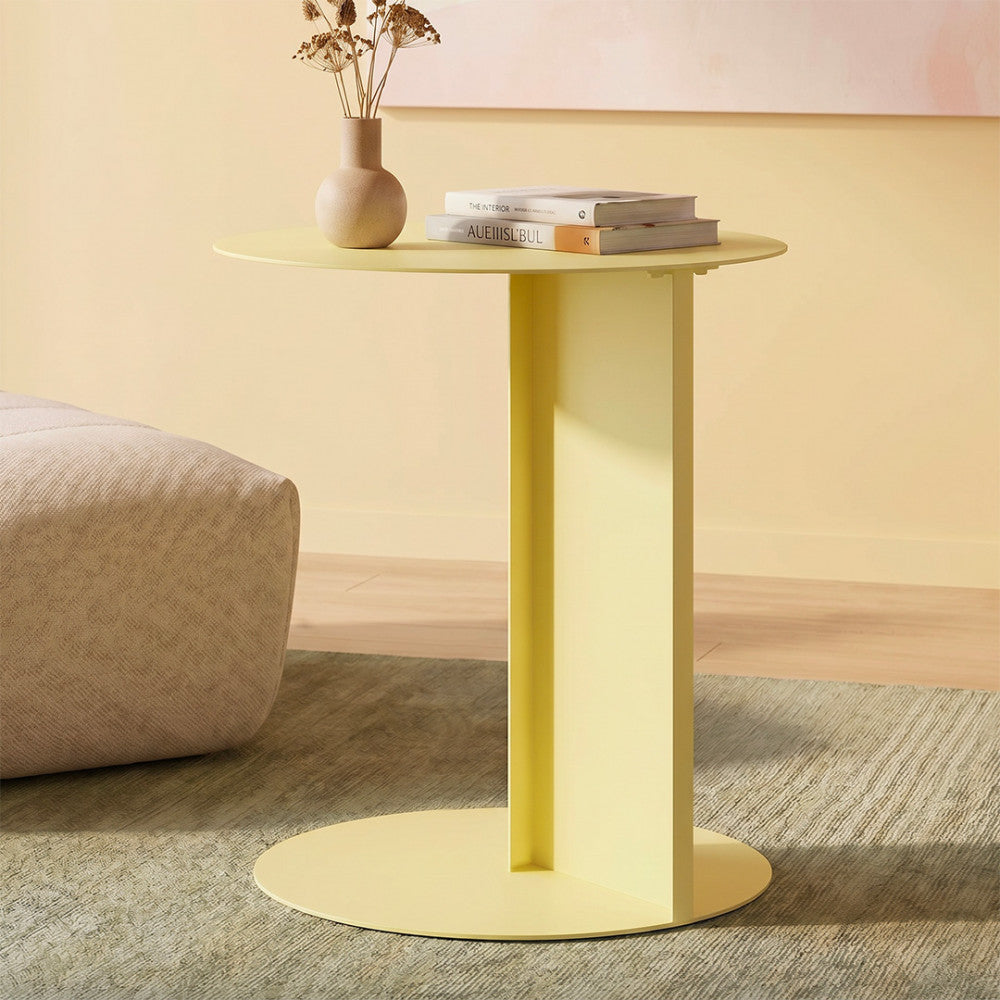 Jimy - Side Table - Metal - Yellow