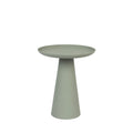 Ringar - Round Side Table - Aluminium - Green
