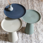 Ringar - Round Side Table - Aluminium - Green