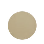 Paloma - Mesa auxiliar redonda - Madera lacada - Gris beige