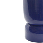 Lola - Round Side Table - Metal - Indigo