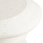Blackburn - Round Clay Fibre Side Table - White