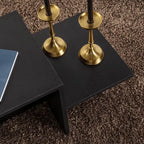 Harmony Living Room Coffee Table - Black Wood