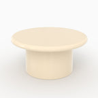 Apoline - Table Basse Laquée Blanche En Mdf