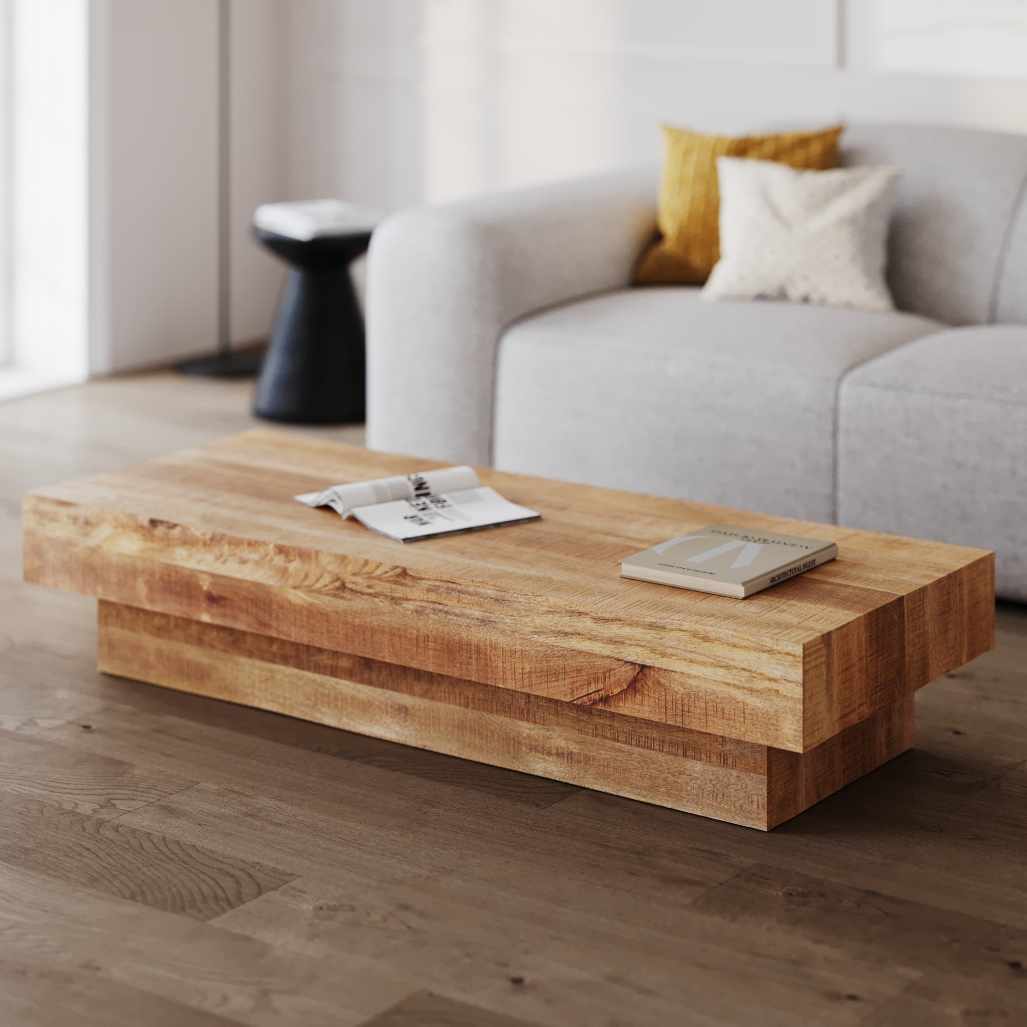 Areto - Mango Wood Coffee Table
