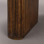Tilon - Mesa de centro orgánica - Madera - Madera oscura