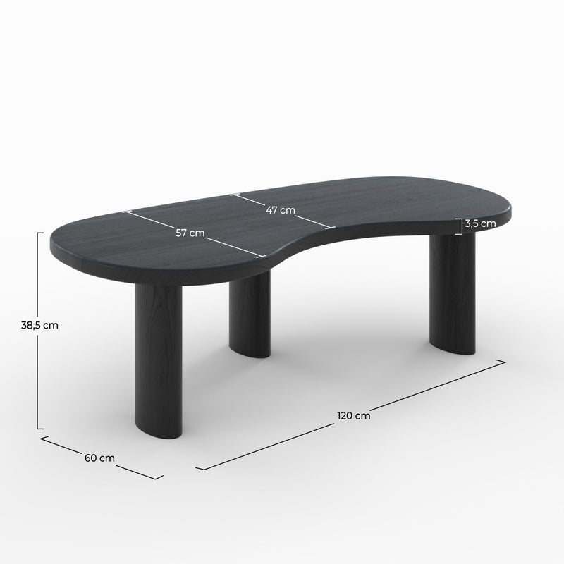 Brandan Coffee Table - Black