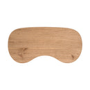 Table basse organique Brandan en bois massif de mindi