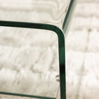 Nido - Double-Top Coffee Table - Glass - Transparent