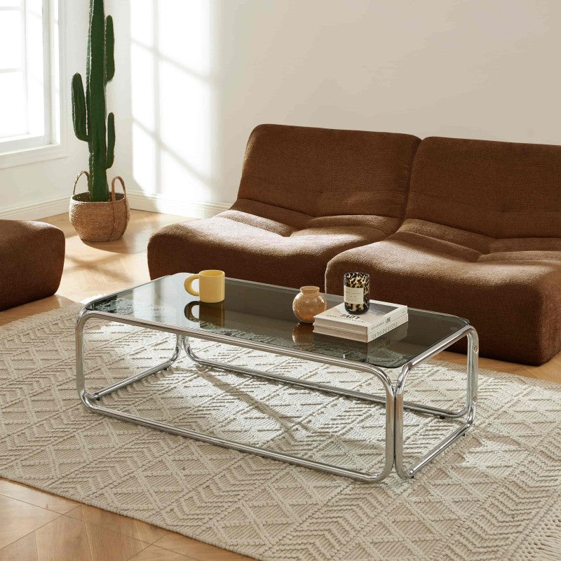 Maggy - Coffee Table - Black Tempered Glass