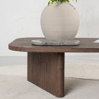 Gronvik - Organic Coffee Table - Wood - Dark Wood