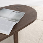 Gronvik - Organic Coffee Table - Wood - Dark Wood