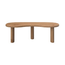 Table basse organique Brandan en bois massif de mindi