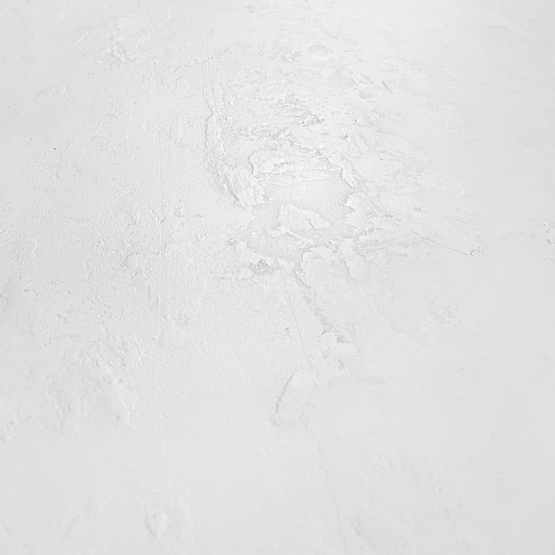 Table basse ronde Lulli en béton blanc cassé