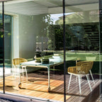 Mesa Big Will 290 X 125 Cm De Magis, Aluminio Pulido / Blanco