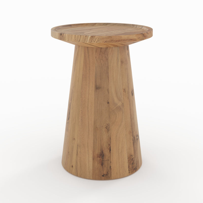 Table d'appoint Capucine en bois massif d'acacia