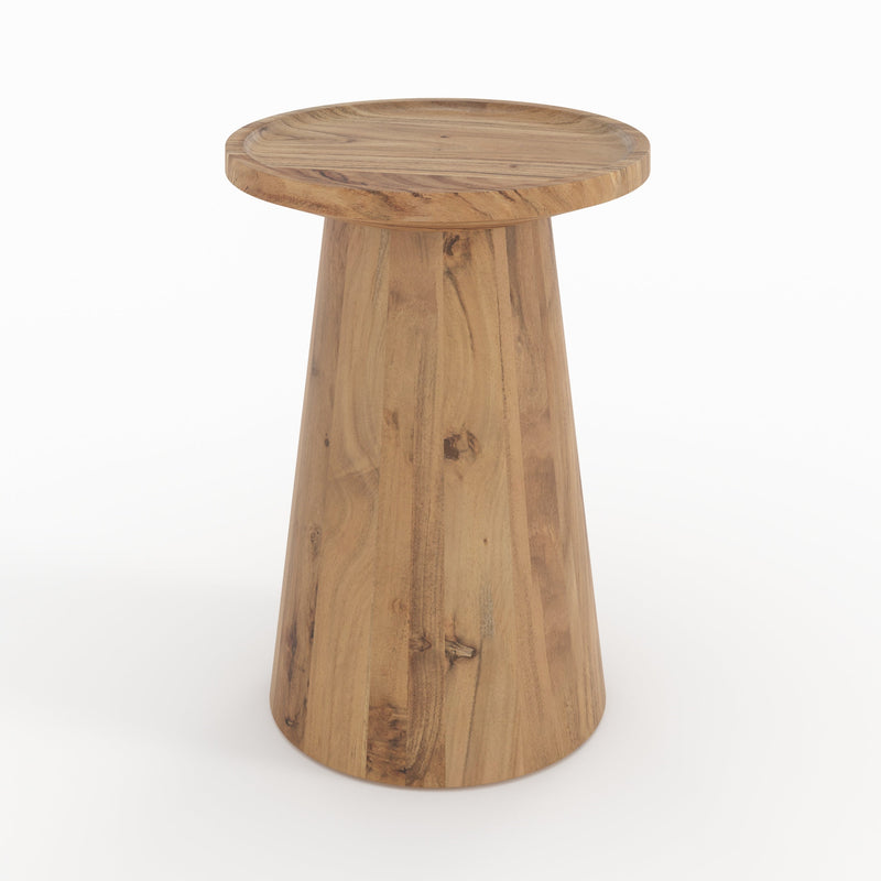 Table d'appoint Capucine en bois massif d'acacia