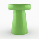 table d appoint en metal vert petant peps ronde anouk