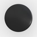 table d appoint metal noir raye blanc zita