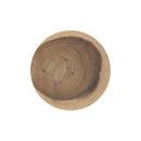 Tabouret Lewa en bois de suar D30 cm