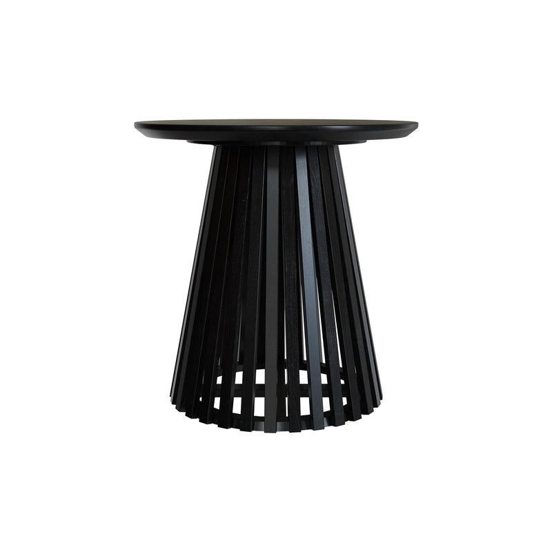Table d'appoint Képès noire D50 cm