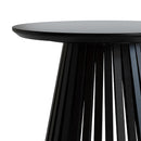 Table d'appoint Képès noire D50 cm