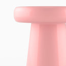 table d appoint rose bonbon ronde en metal anouk