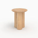 table d appoint sacha en bois de manguier diametre 40 cm