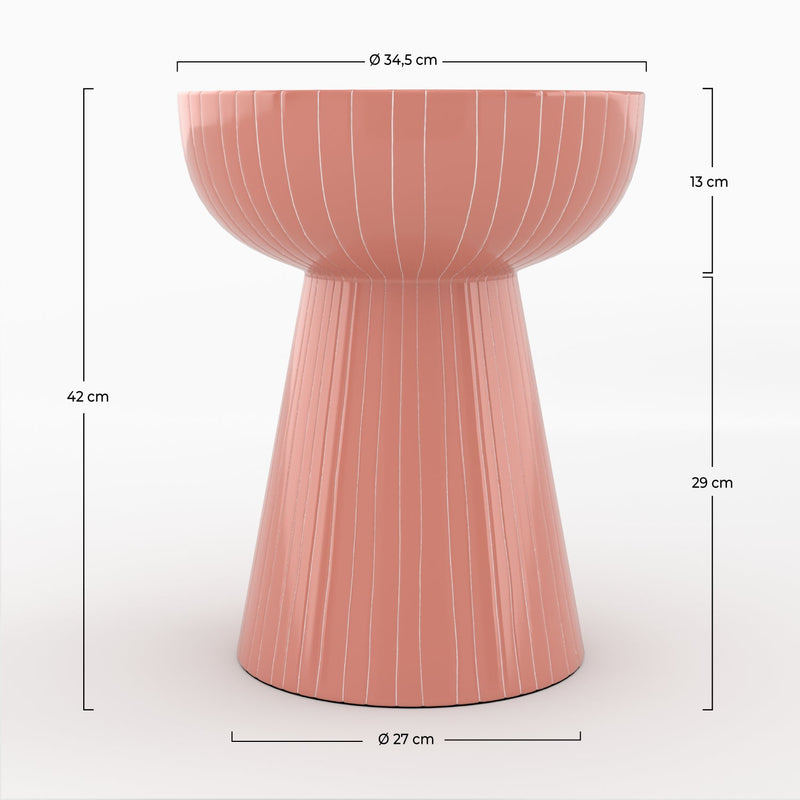 Table d'appoint Sidonie D34,5 cm