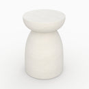 table d appoit ronde capri en beton blanc