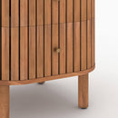 Table de chevet Paola en bois d'acacia