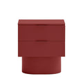 Totem - 2-Drawer Bedside Table - Wood - Red