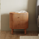 Table de chevet Paola en bois d'acacia
