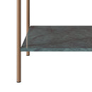 Table de chevet Doori en bois foncé